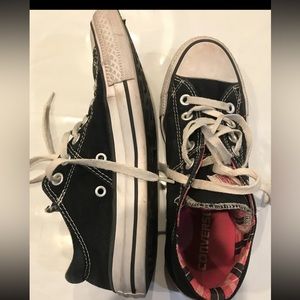 CONVERSE BLACK ALL STAR Chuck Taylor Men 5 Women 7 Black Lace Up Low Top CLASSIC